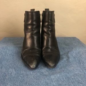 Black Zara boots
